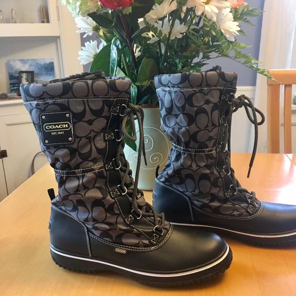 Coach Shaine snow boots.